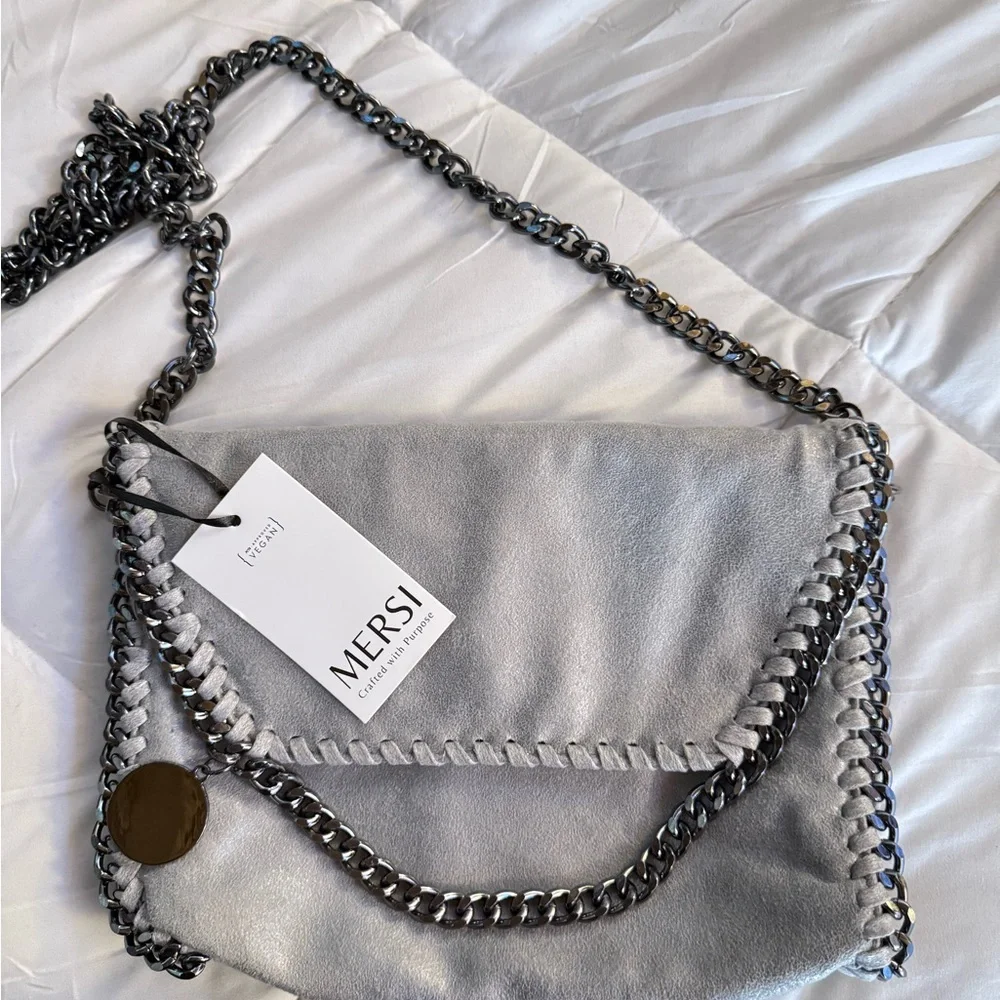 Mersi Alicia bag Gunmetal Chain Shoulder Bag - Picture 6 of 11
